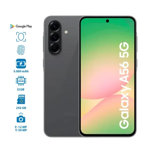 Celular Samsung A56 256GB Almacenamiento