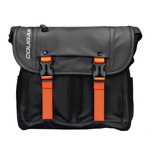 Mochila Cougar enforcer negro-naranja