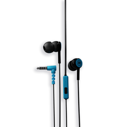Audífonos Maxell IN-TIPS micrófono in ear estéreo azul