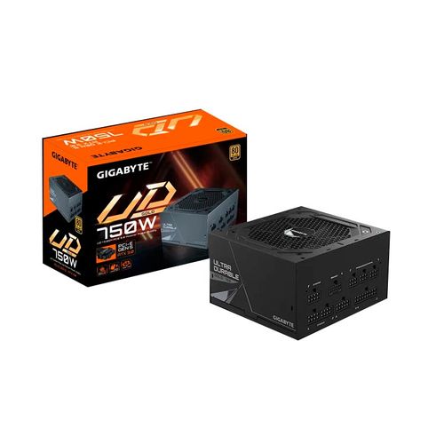 Fuente de poder Gigabyte 750w ud750gm pg5 80 plus oro