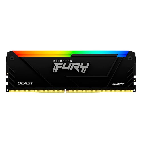 Memoria RAM Kingston ddr4 dimm 8gb fury beast rgb 3200mhz cl16