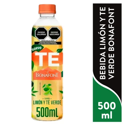 Bonafont Bebida Limon y Te Verde500ml