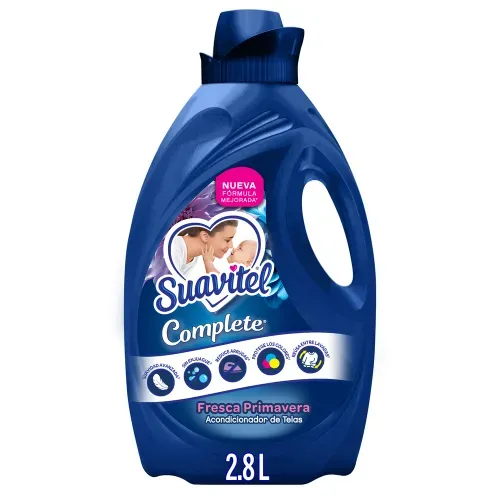 Suavizante de Telas Suavitel Complete Fresca Primavera -2.8 L