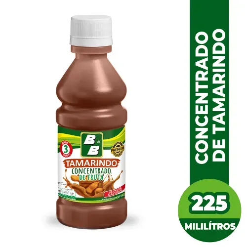 Concentrado B&B De Tamarindo Botella - 225ml