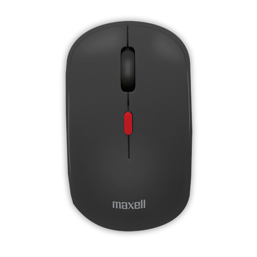Mouse inalámbrico Maxell MOWL-100 2.4ghz color negro