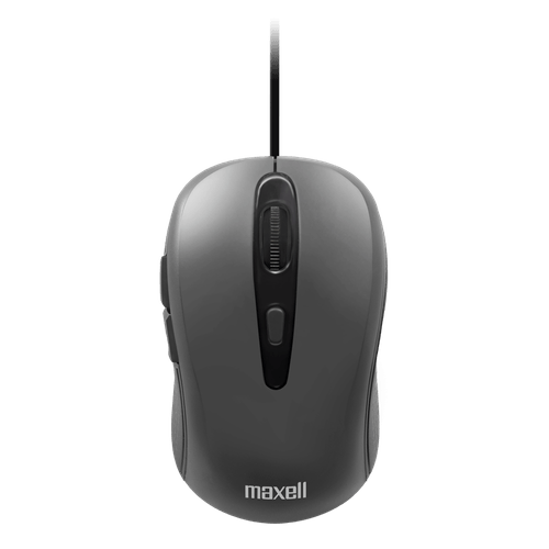 Mouse óptico Maxell MOWR-105C tipo c de 5 botones gris