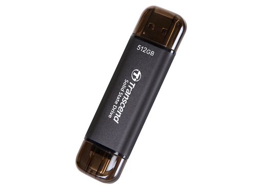 Disco duro Transcend TS512GESD310C externo SSD de 512GB esd310c transferencia de 10Gbps tipo CA