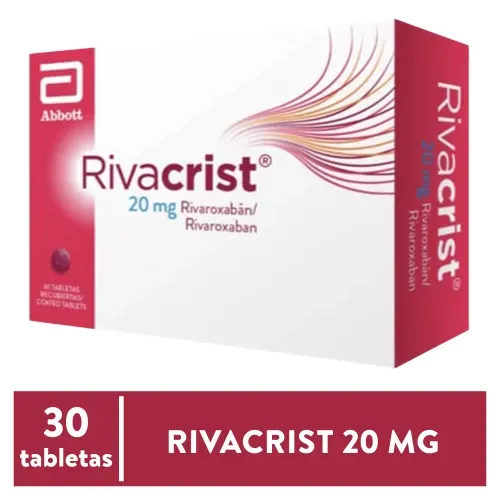 Rivacrist 20mg 35072 30 Comp Unidad