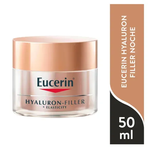 Crema facial Eucerin de noche con ácido hialurónico - 50 ml