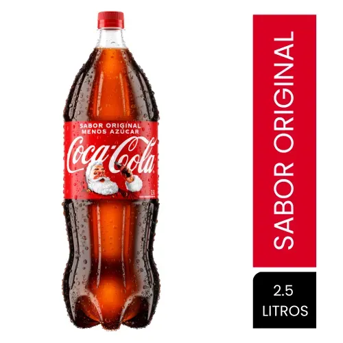 Gaseosa Coca Cola regular - 2.5 L