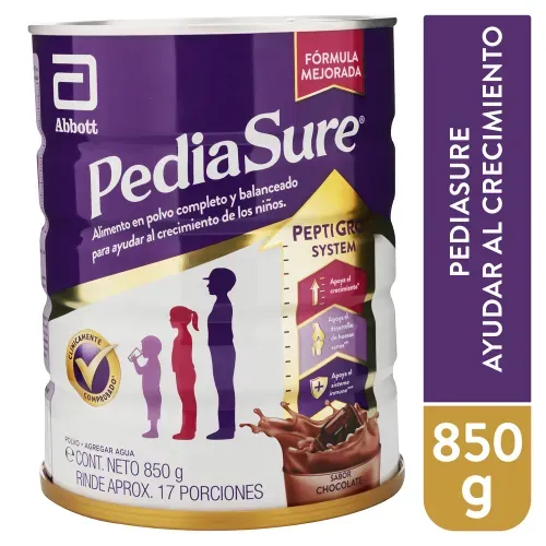 Alimento en polvo Pediasure sabor chocolate - 850 g