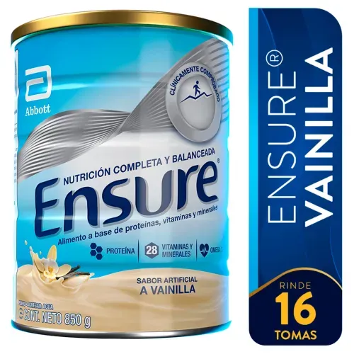 Complemento Ensure sabor vainilla en polvo - 850 g
