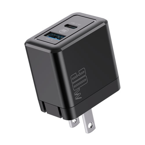 Cargador de pared Maxell PDC-30 de 30W 2 puertos USB C + USB A