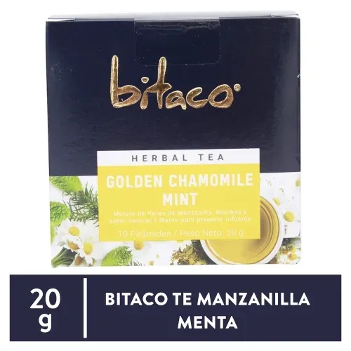 Bitaco Te Manzanilla Menta 20g