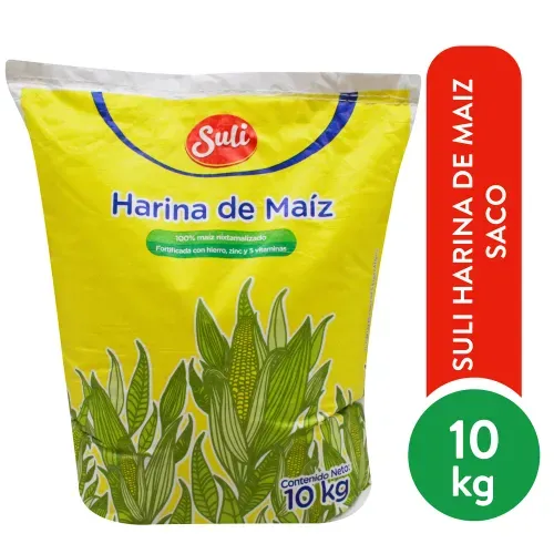 Harina De Maíz Suli Saco - 10 Kilos