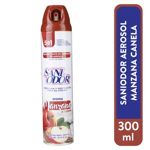 Saniodor Aerosol Manzana Canela 300 ml