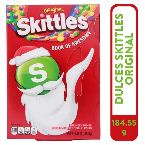 Skittles Caja Libro Navidad 184g