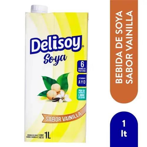 Bebida Delisoy De Vainilla Ultrapasteurizado - 1 L