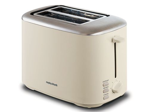 Tostador de pan Morphy Richards crema para 2 rebanadas