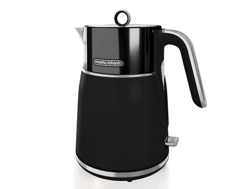 Hervidor eléctrico Morphy Richards negro línea Signature para 1.5 litros