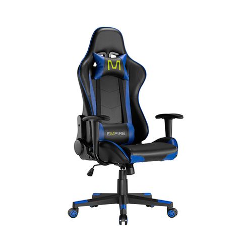Silla Gamer EMPIRE lord negro con azul modelo EM0137SGA