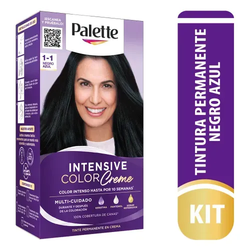 Tinte Palette Color Creme 1.1 Negro Azul - 50 ml