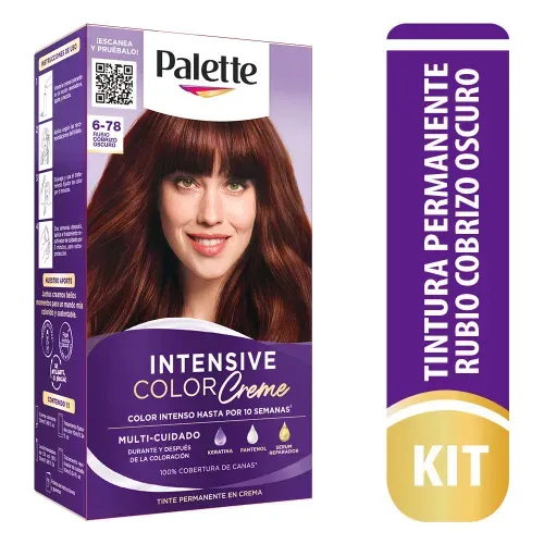 Tinte Palette rubio cobrizo oscuro - 50 ml