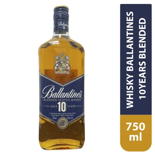 Whisky Ballantines 10 años Blended - 750 ml