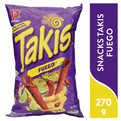 Takis Fuego 1p 270 g Barcel