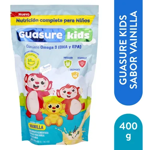 Guasure Kids Omega 3 Vanilla X 400Gr