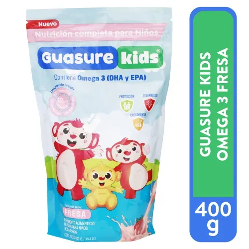 Guasure Kids Omega 3 Fresa X 400Gr