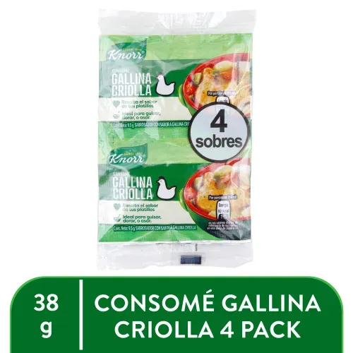 Consomé Knorr Gallina - 38 g