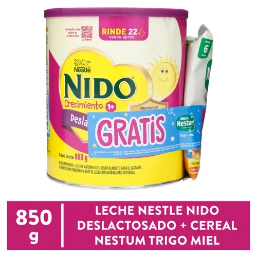Nido1mas Deslact 800 g y Nestum50g 850 g