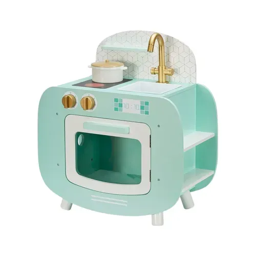 Cocina pequeña madera color menta Teamson Kids