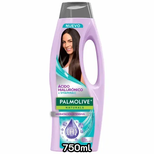 Shampoo Palmolive Naturals con Ácido Hialurónico + Vitamina C - 750ml