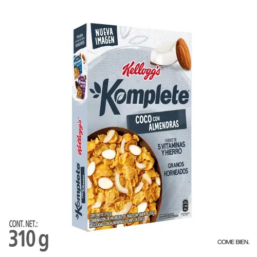 Cereal Kelloggs Komplete Coco - 310 g