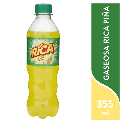 Gaseosa Rica Pina Pet 355ml