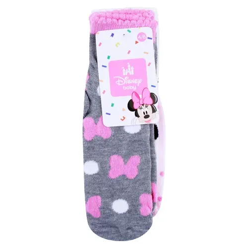 Calcetin Disney Minnie Bebe 4 A 6 3Pk