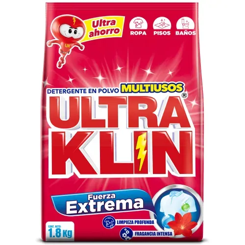 Detergente Ultraklin, Fuerza Extrema -1.8 kg