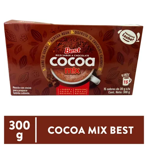 Mezcla Cocoa Mix 300g 12 Paq