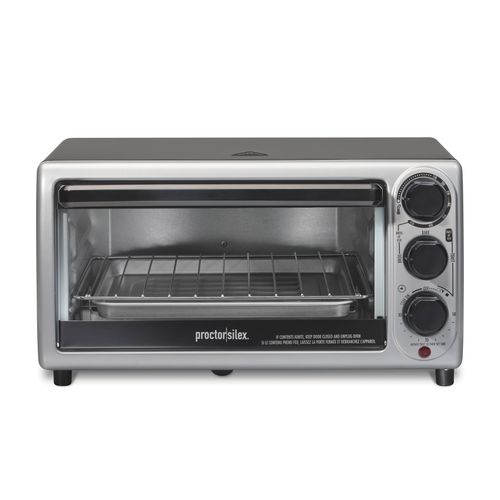 Horno Tostador Proctor Silex cromado 4 rebanadas PS31122PS