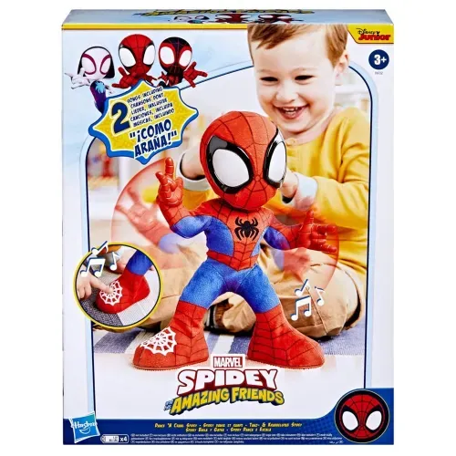 Figura Marvel Spidey and his amazing friends bailando