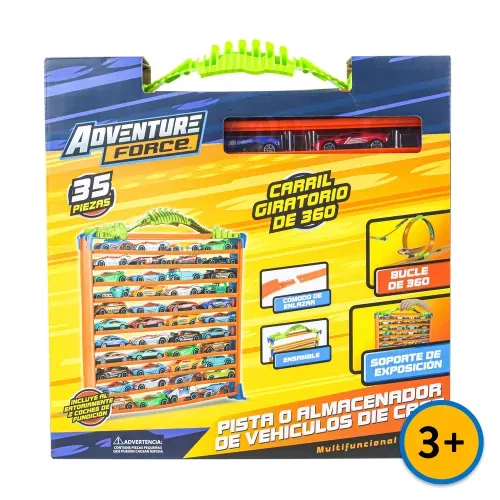 Pista o almacenador Adventure Force para vehículo