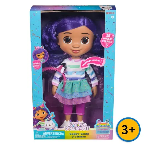Muñeca Gabby's Doll House gaby canta y celebra