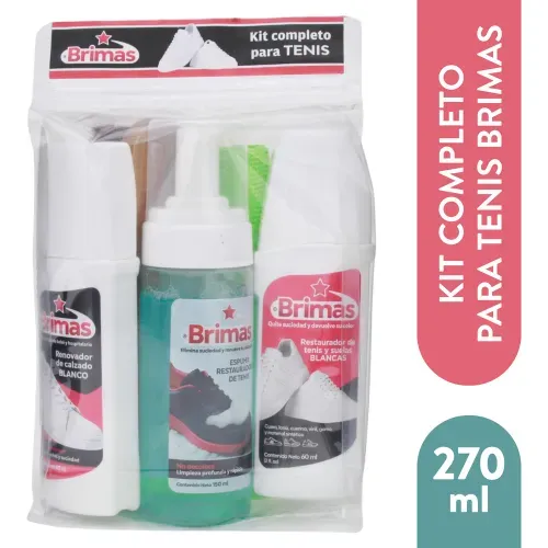 Kit Completo Para Tenis Brimas 270 ml