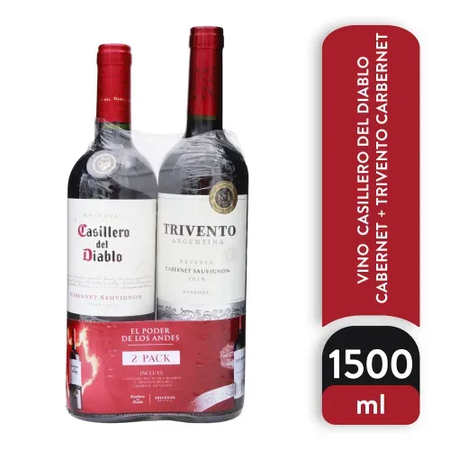 Vino Casiller Cabe Sa y Trivento 1500 ml