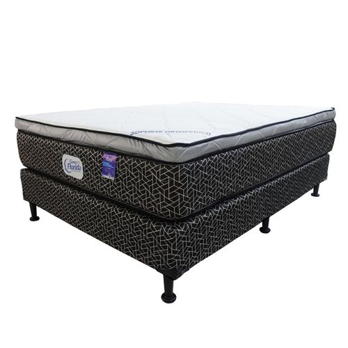 Colchón Cama Florida + base matrimonial Euro Top 6