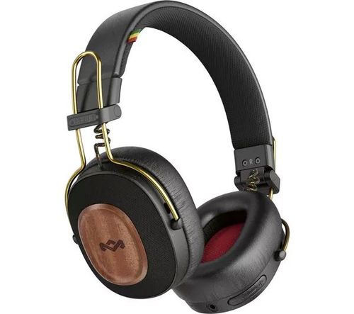 Audífonos House of Marley positive vibration riddim color negro
