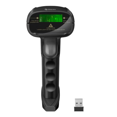 Lector de código Steren de barras inalámbrico COM-596