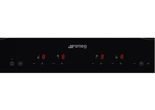 Placa Smeg vitrocerámica eléctrica empotrada de 24" con 4 zonas